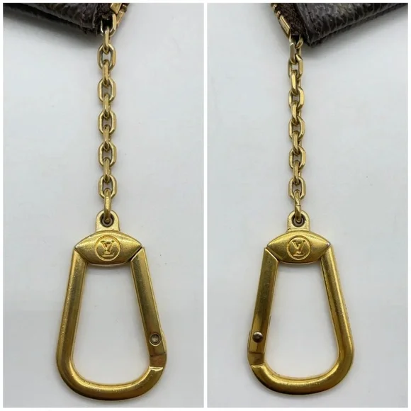 AUTH LOUIS VUITTON Pochette Cles Wallet Monogram Coin Case - Picture 7 of 10
